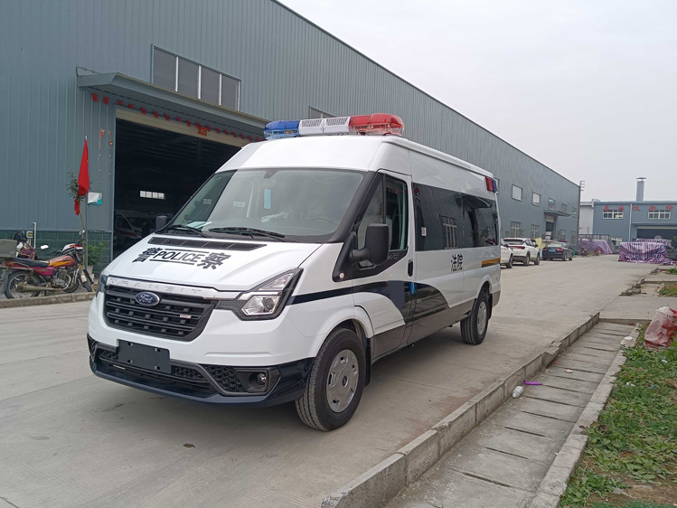 福特囚車 監獄看守所9-15座柴油囚車 四川貴州福特V348柴油手動擋囚車
