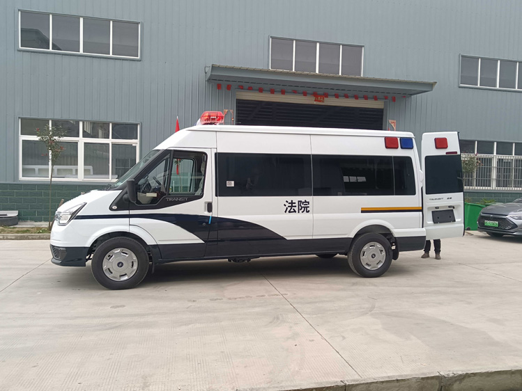 福特囚車_江鈴全順自動擋囚車 110押送囚車_汽油2.0T囚車質優價好 