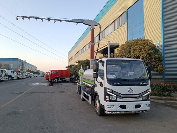 12噸鐵路抑塵車(chē)_礦場(chǎng)鐵路表面封層降塵作業(yè)車(chē)國六15噸鐵路抑塵車(chē)_多功能鐵路抑塵噴霧車(chē)_智能感應噴淋系統_15噸防凍液噴淋車(chē)