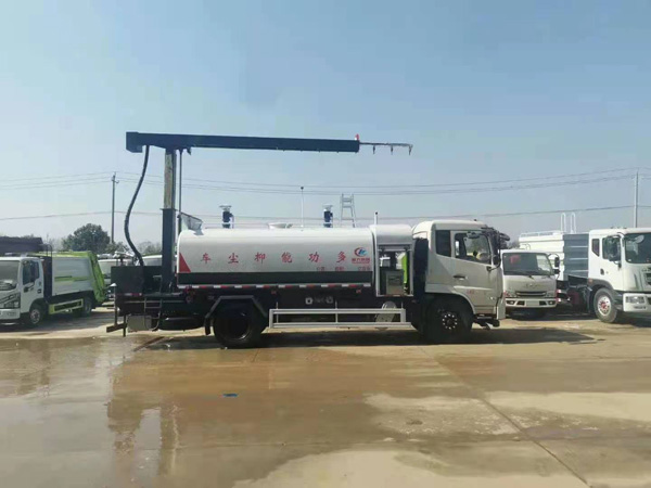 12方鐵路工地多功能抑塵車(chē)_鐵路裝卸煤炭防塵車(chē)東風(fēng)國六鐵路抑塵車(chē)_全自動(dòng)霧炮車(chē)質(zhì)量好_煤炭車(chē)皮封層車(chē)_15噸煤炭降塵車(chē)